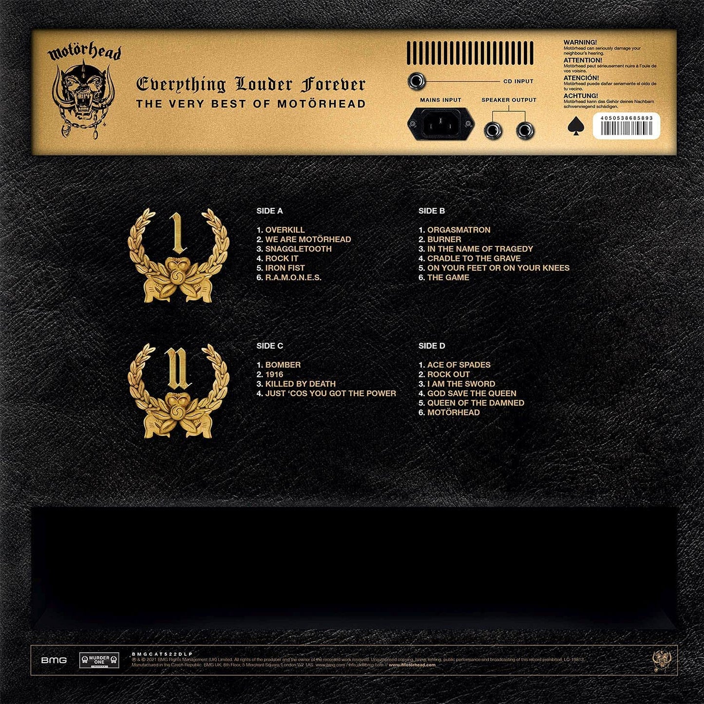 Everything Louder Forever - The Very Best Of: - Motorhead [VINYL]