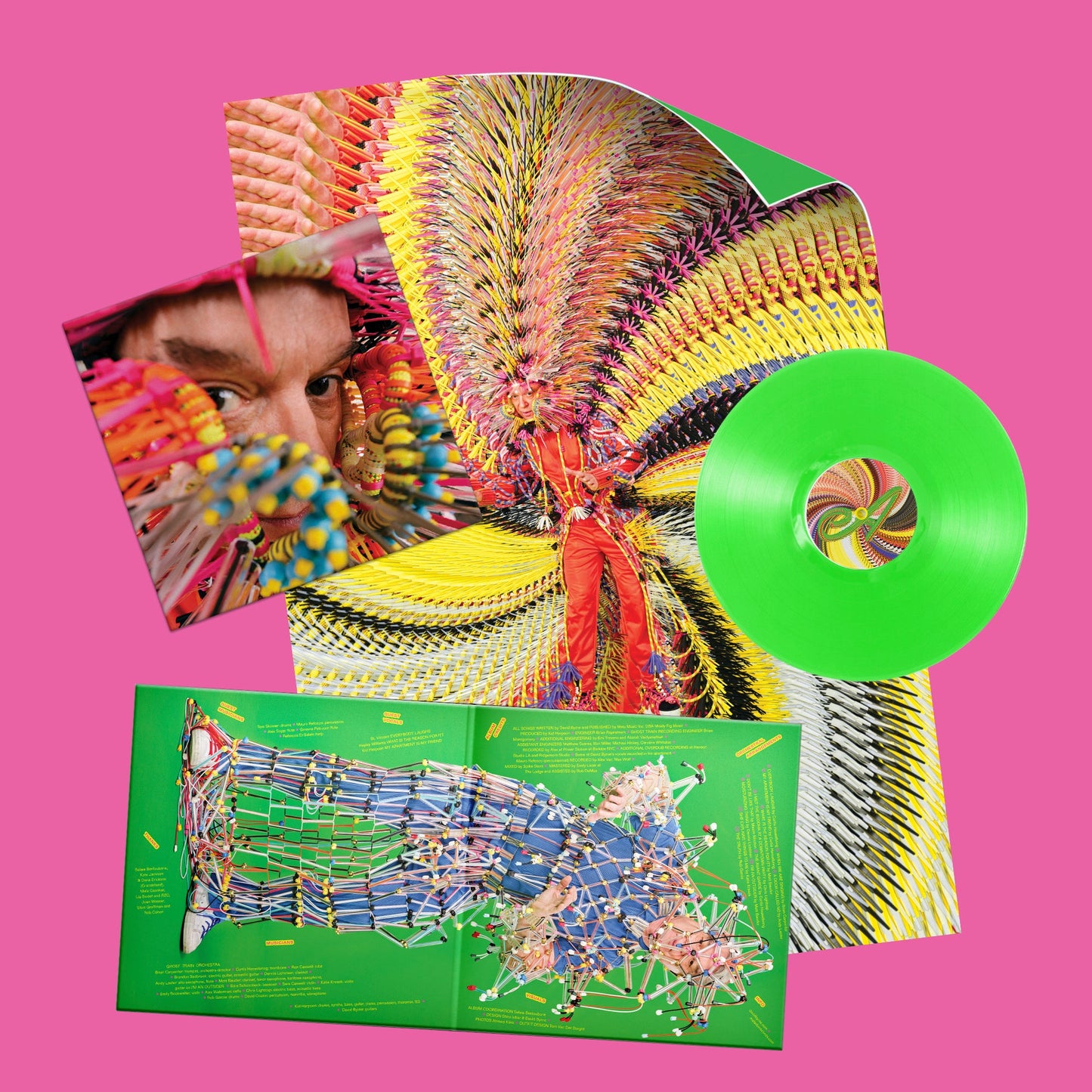 Who Is the Sky? (Apple Green Edition + folded poster) - David Byrne [Colour Vinyl]